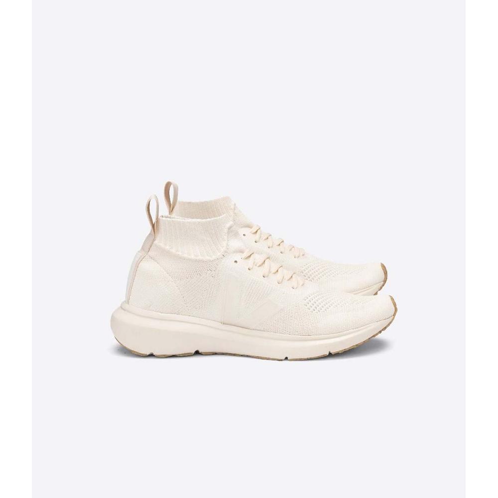 Veja V-KNIT VEJA X RICK OWENS MID Women\'s Running Shoes White | CA 408XYU